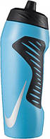 Пляшка для води Nike Hyperfuel Water Bottle 24OZ блакитна 709 мл (N.000.3524.084.24)