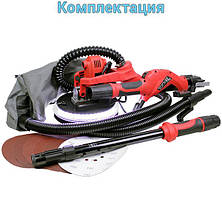 Шліфмашина для стін WorkMan R7246A-SG з підсвічуванням, фото 2