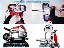 Ручна стрічкова пилка WorkMan R2103, фото 3