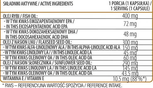 Омега 3-6-9 OstroVit Omega 3-6-9 30 caps, фото 4