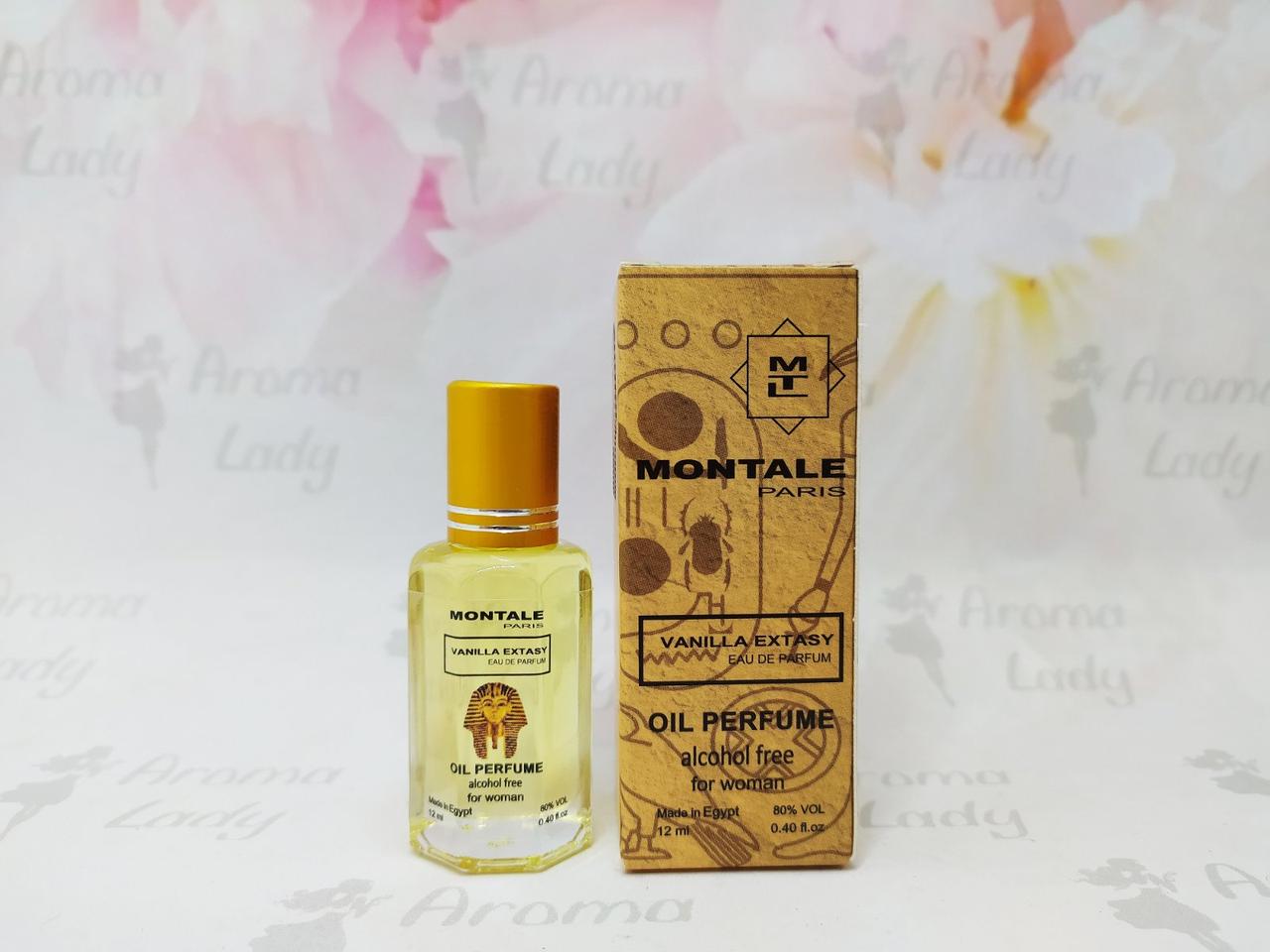 Оригінальні олійні жіночі парфуми Montale Vanilla Extasy (Монталь Ваніла Екстезі) 12 мл