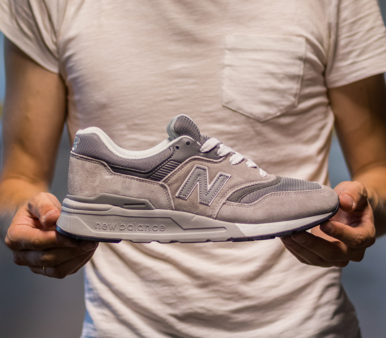 Кросівки чоловічі New Balance 997 Made in USA Grey Нью Баланс 997 Сірі