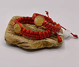 Браслет детский  красная нить  из янтарем,  браслет дитячий з бурштину з красною ниткою, фото 2