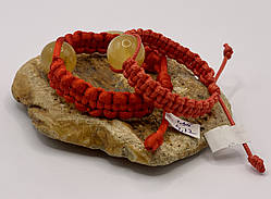 Браслет детский  красная нить  из янтарем,  браслет дитячий з бурштину з красною ниткою