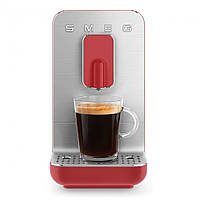 Кофеварка автоматическая Smeg BCC01WHMEU красный матовый