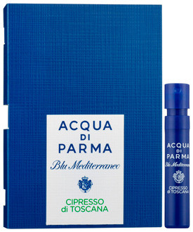 Пробник оригінальних парфумів Acqua di Parma Blue Mediterraneo Cipresso di Toscana 1,2 ml, деревний фужерний аромат