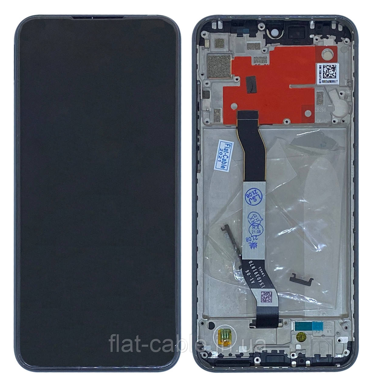 Дисплей + сенсор Xiaomi Redmi Note 8T Чорний в рамці (PRC)