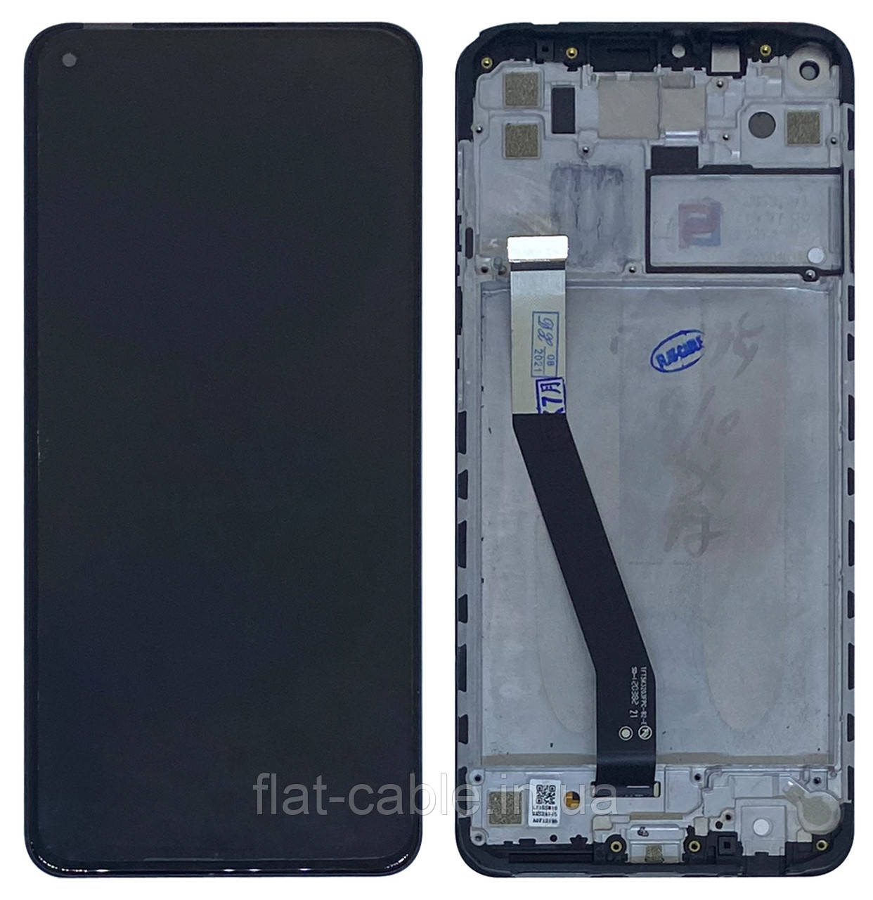 Дисплей + сенсор Xiaomi Redmi Note 9/ Redmi 10X Чорний ОРИГІНАЛ в рамці (OEM)