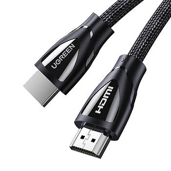 Кабель HDMI v2.1 UGREEN 2м 8K60Hz 4K120Hz 2K144Hz 3D 48Gbps HDR (чорний) HD140