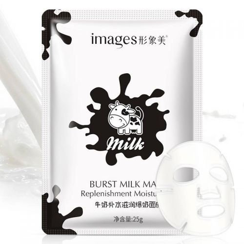 Маска-салетка для обличчя Images Burst Milk Mask Replenishment Moisturizing зволожувальна з молоком 25 г