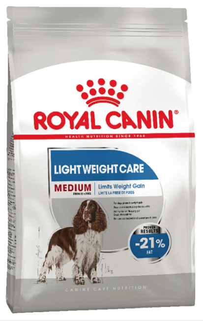 Royal Canin (Роял Канін) MEDIUM LIGHT WEIGHT CARE корм для собак середніх порід схильних до надмірної ваги, 3 кг