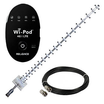 4G комплект WiFi роутер ZTE WD670 + антена Стріла-4 21 dBi 1700-2700 МГц
