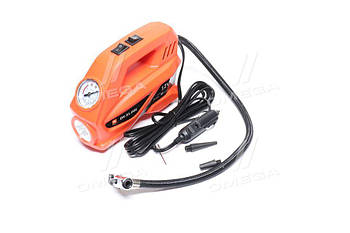 Компресор, 12V, 7Атм, 30л/хв, LED ліхтар, прикурювач, кабель