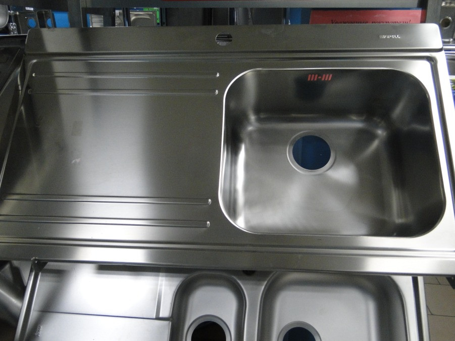 Кухонна мийка врізна Apell (Smeg) 51x90x23