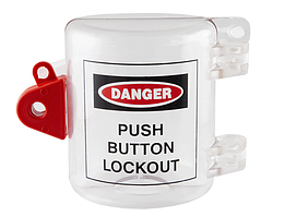 Блокатор E-SQUARE для кнопки до 70 мм прозорий (Індія)