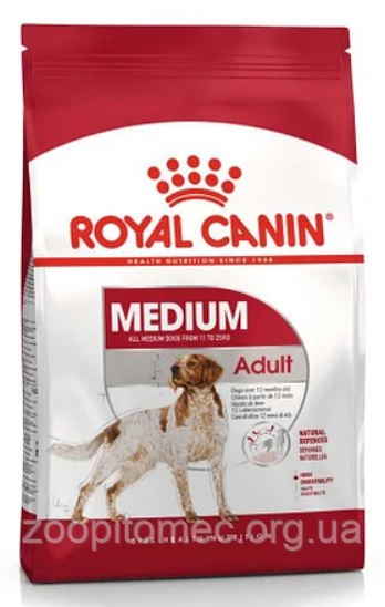 Сухий корм Royal Canin (Роял Канін) MEDIUM ADULT для дорослих собак середніх порід, 1 кг