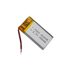 Акумулятор 402035 Li-pol 3.7В 300мАг для RC моделей GPS MP3 MP4
