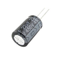 Конденсатор електролітичний алюмінієвий 10шт, 22мкФ 450В 105С