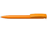 Ручка кулькова ECONOMIX PROMO MIAMI. Корпус помаранчовий, пише синім