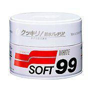 Полироль SOFT99 00020 White Super Wax очищающий, для белых автомобилей