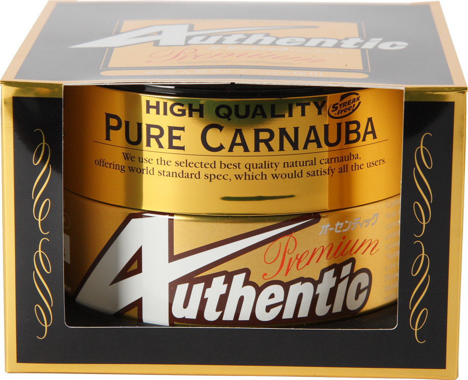 Поліроль Soft99 Authentic Ultra Premium — натуральний віск карнауба, 83%