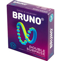 Презервативи Bruno 3 шт в упаковці (4 види), фото 4