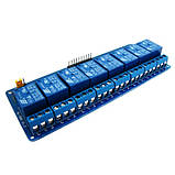 8-канальний модуль реле 5В для Arduino PIC ARM AVR, фото 2