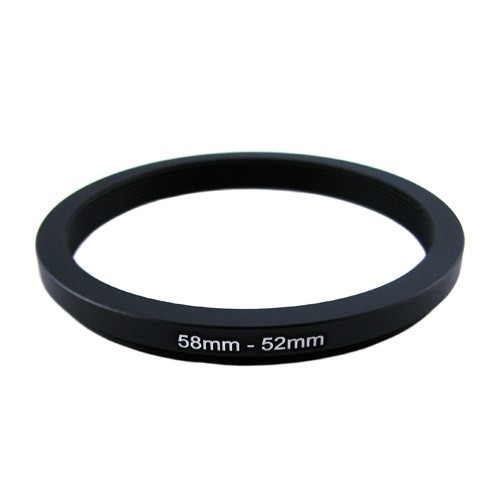 Понижуюче степ кільце 58-52мм для Canon, Nikon