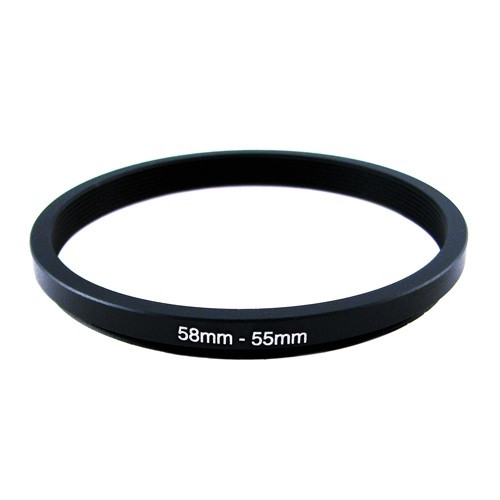 Знижує степ кільце 58-55мм для Canon, Nikon