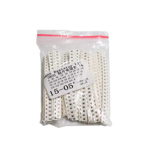 Резистори SMD 0805 1/8Вт 660шт 1% 1Ом-1МОм, фото 1