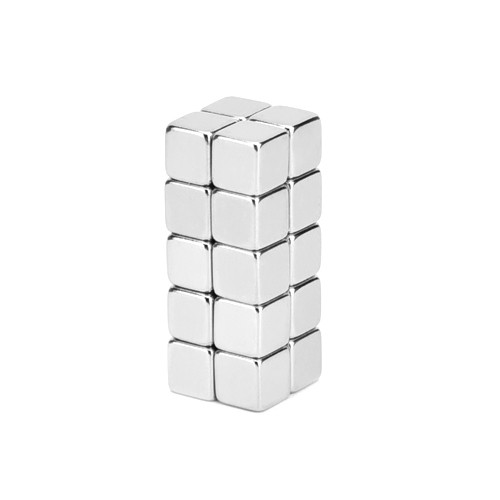 Магніти неодимові сильні 5х5х5мм N35 10шт, фото 1