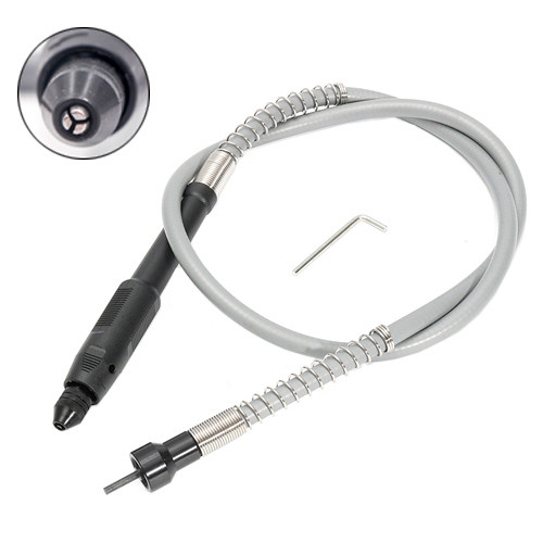 Гнучкий вал подовжувач для дриля, шурупокрута 107см, з пружинами, фото 1