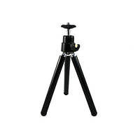 Міні штатив для цифрових камер, спалахів чорний