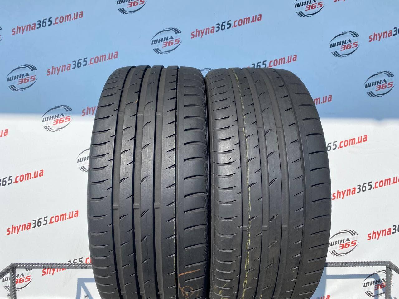 Шины Б/У літня 235/40 R19 CONTINENTAL CONTISPORTCONTACT 3 6mm (ID ...