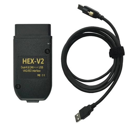 VAG COM VCDS 18.9 HEX CAN OBD2 USB сканер діагностики авто, фото 1