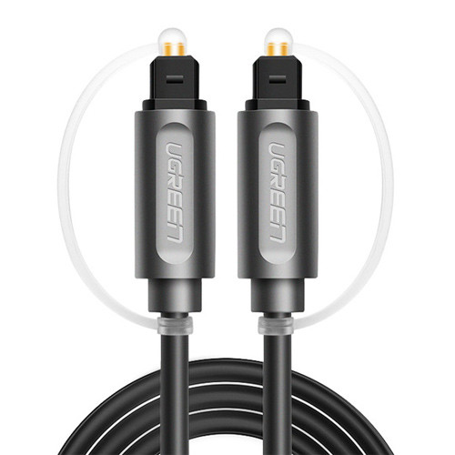 Кабель аудіо оптичний Toslink - Toslink, 2м OD4.2 Ugreen AV122