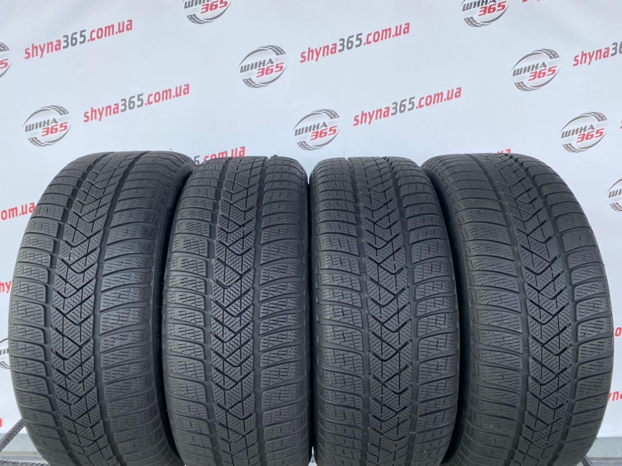 Шины Б/У зимова 245/45 R18 PIRELLI WINTER SOTTOZERO 3 RUN FLAT 7mm