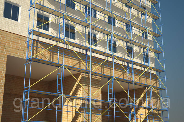 Оренда Риштування для Фасадних Робіт у Києві та Області! Доставка на Об'єкт!, фото 1