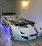 Ліжко у вигляді машини BMW біле Туреччина, фото 7