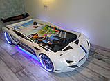 Ліжко у вигляді машини BMW біле Туреччина, фото 8