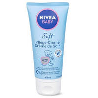 Детский крем для лица и тела Nivea Baby Soft 100мл.