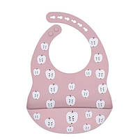 Слинявчик силіконовий з кишенею і принтом, фото 10