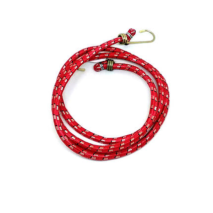 Ремінь стяжний для багажу еластичний гумовий 1.5 м 1 шт, фото 1