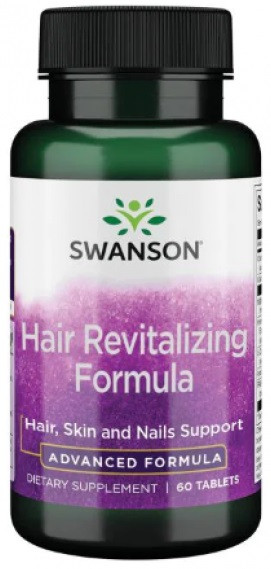 Для волосся Swanson — Ultra Hair Revitalizing Formula (60 таблеток)