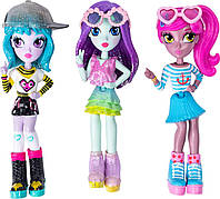 Мини-Куклы манекены Off the Hook Игровой набор из 3 кукол манекенщиц Вивиан, Ная и Бруклин Стильные подружки