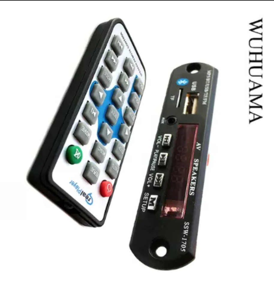 1080P CVBS відео HD MP3 плеєр Bluetooth Авто Модуль mp3 Декодер