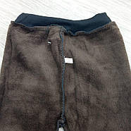 Дитячі штани теплі теплі на хутрі синій ТАЛАНТ (зрочення 3 розміру довжина: 40 см/45 см/50 см) ЛДЗ-11275, фото 6
