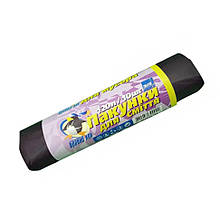 Пакети для сміття Бравий Кок щільні 120 л 10 шт чорні