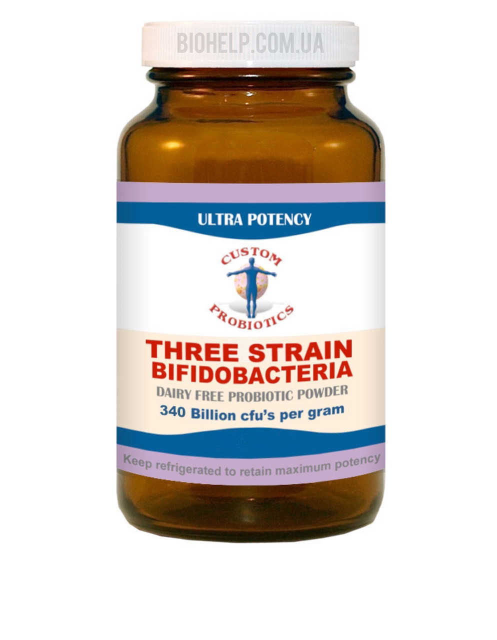 Custom probiotics Three Strain Bifidobacteria / Три штамма бифидобактерий 100 грамм