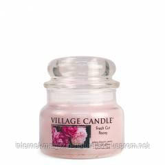 Ароматична свічка Village Candle Свіжа півонія (час горіння до 55 год)